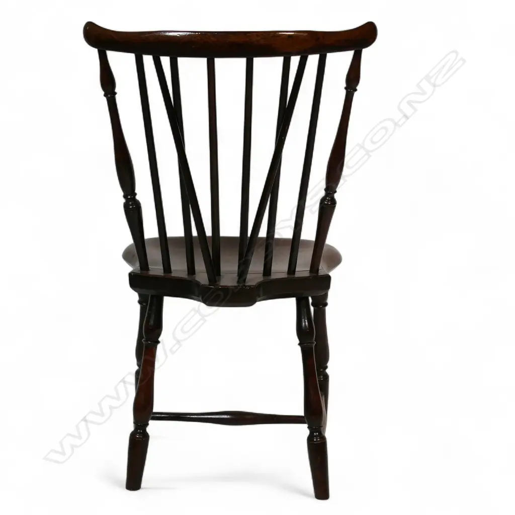 A c.1850 English ash, elm and beech chair, Image 1++